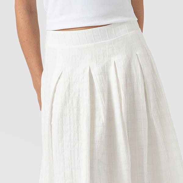 Pleated Finish