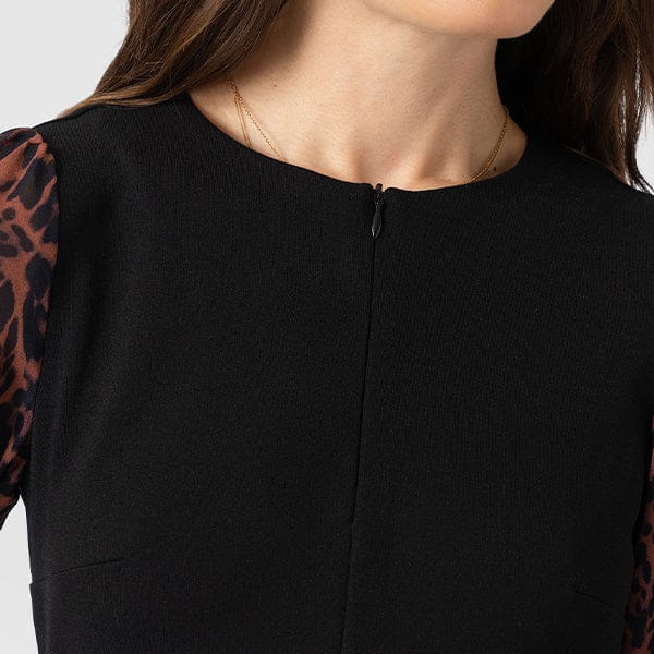 Zipped Neckline