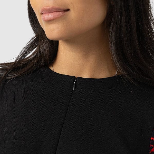 Zipped Neckline