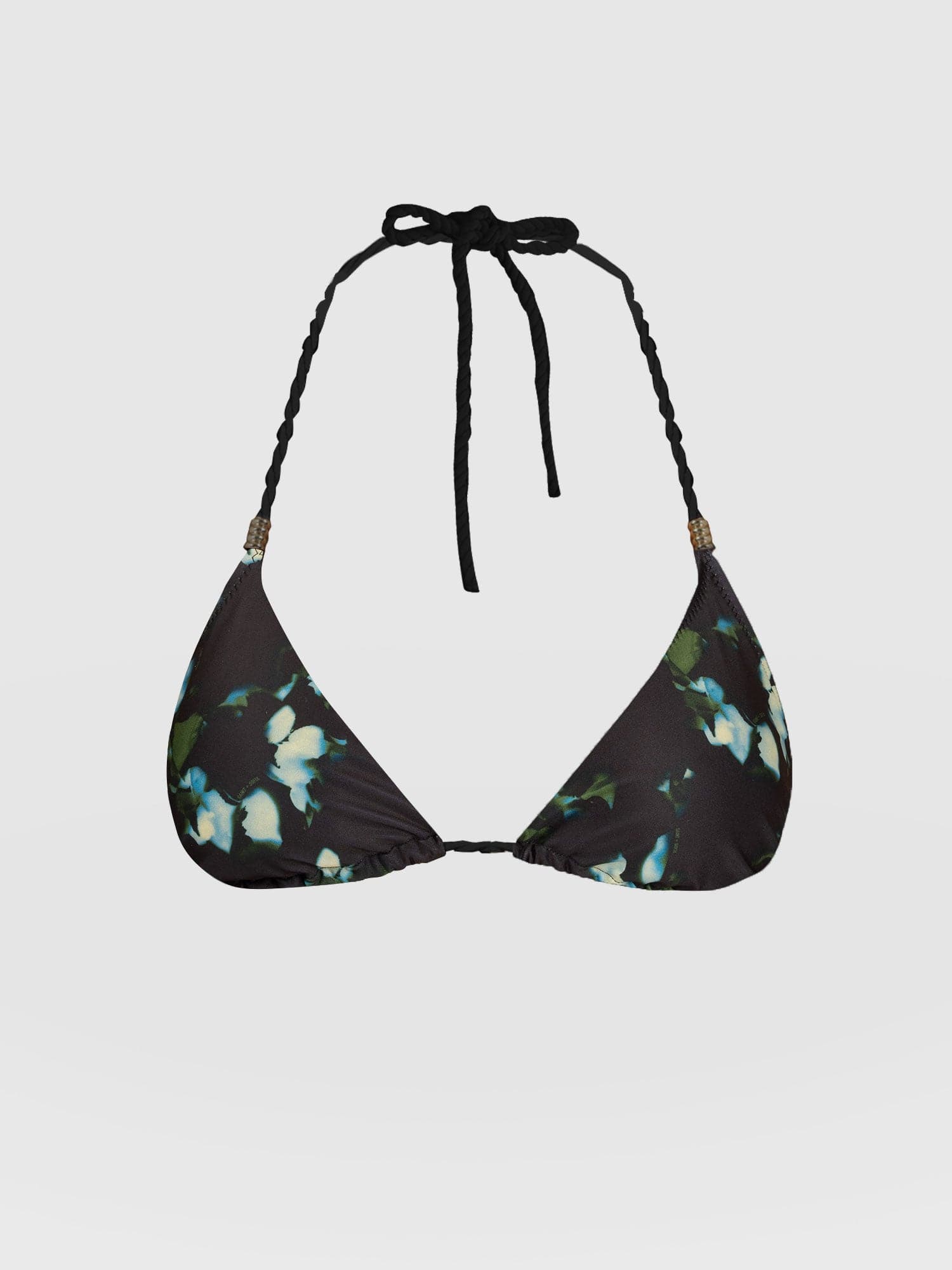 Alba Triangle Bikini Top Blue Aurora - Women's Swimwear | Saint and Sofia® UK