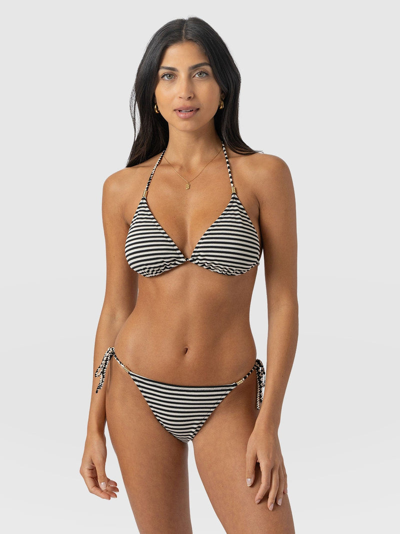 Alba Triangle Bikini Top - Stripe - Women's Swimwear | Saint + Sofia® UK