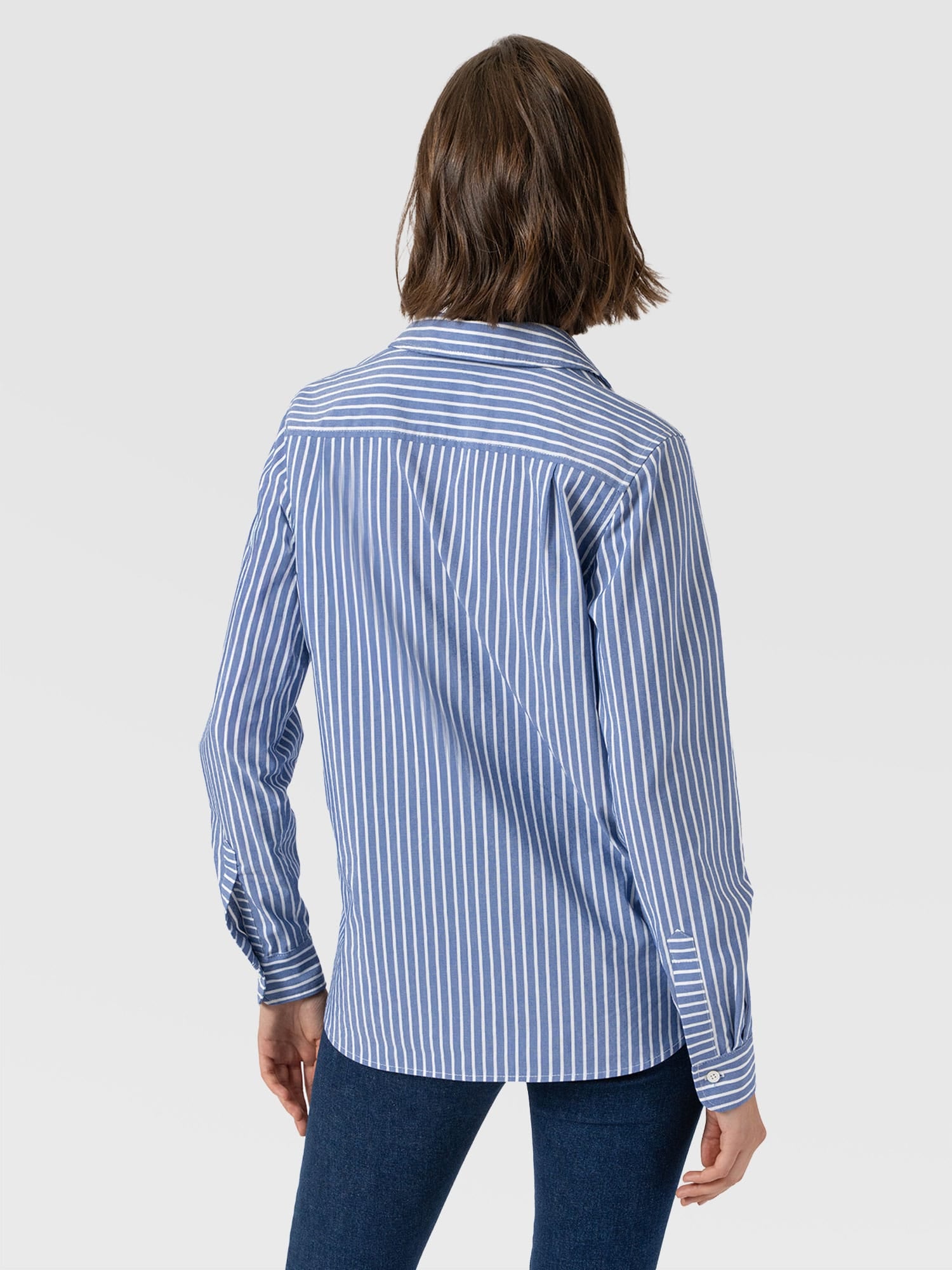Anneliese Shirt - Blue Stripe