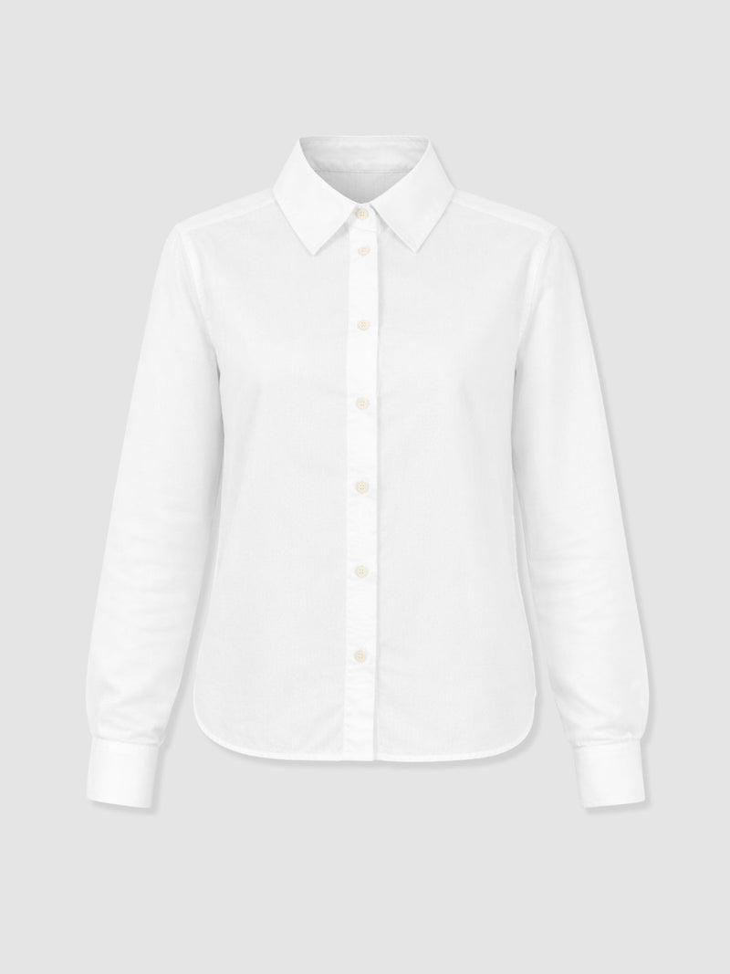 Anneliese Shirt - White - Women's Blouses | Saint + Sofia® UK
