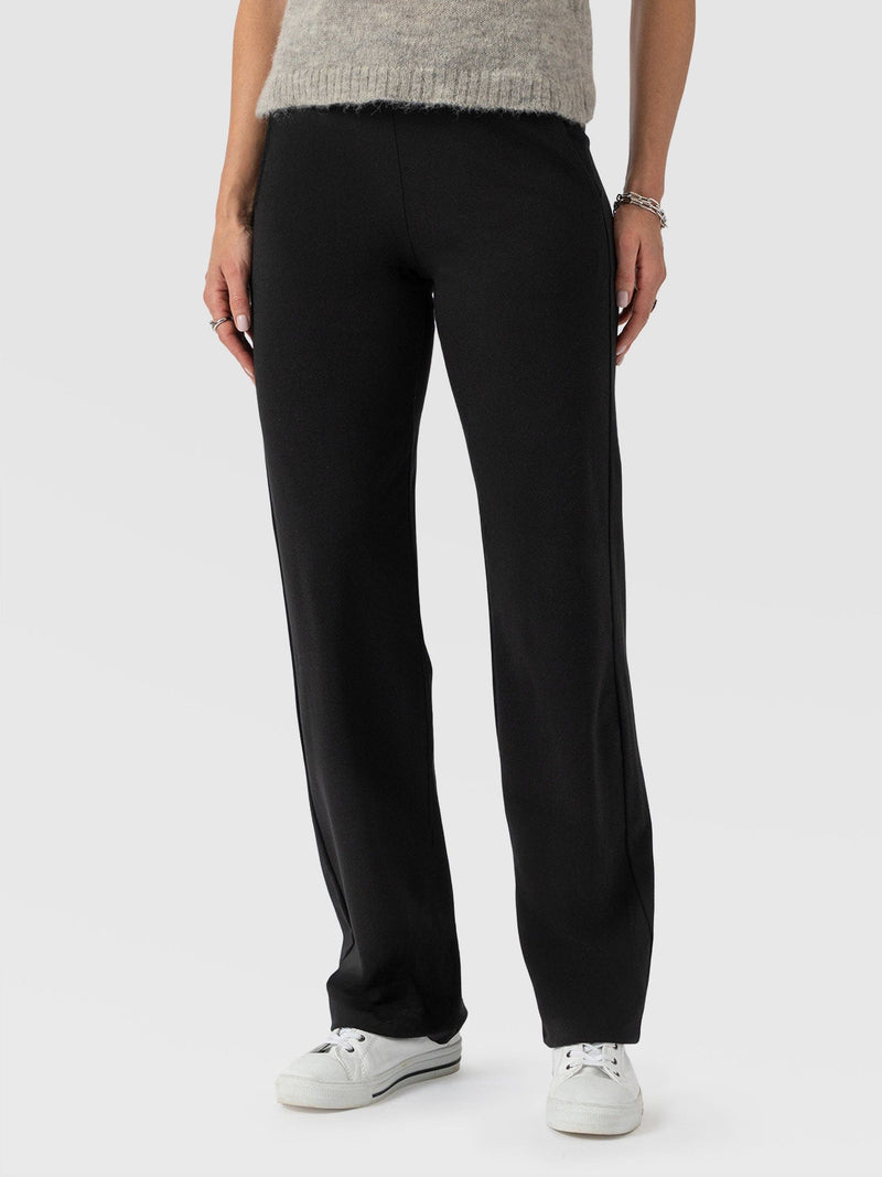Apartment Pant Black - Women's Trousers | Saint + Sofia® UK