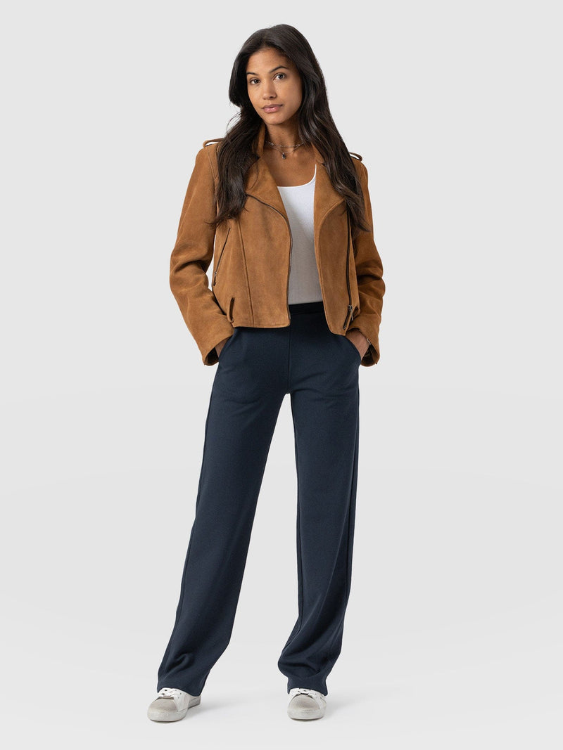 Apartment Pant Navy - Women's Trousers | Saint and Sofia® UK