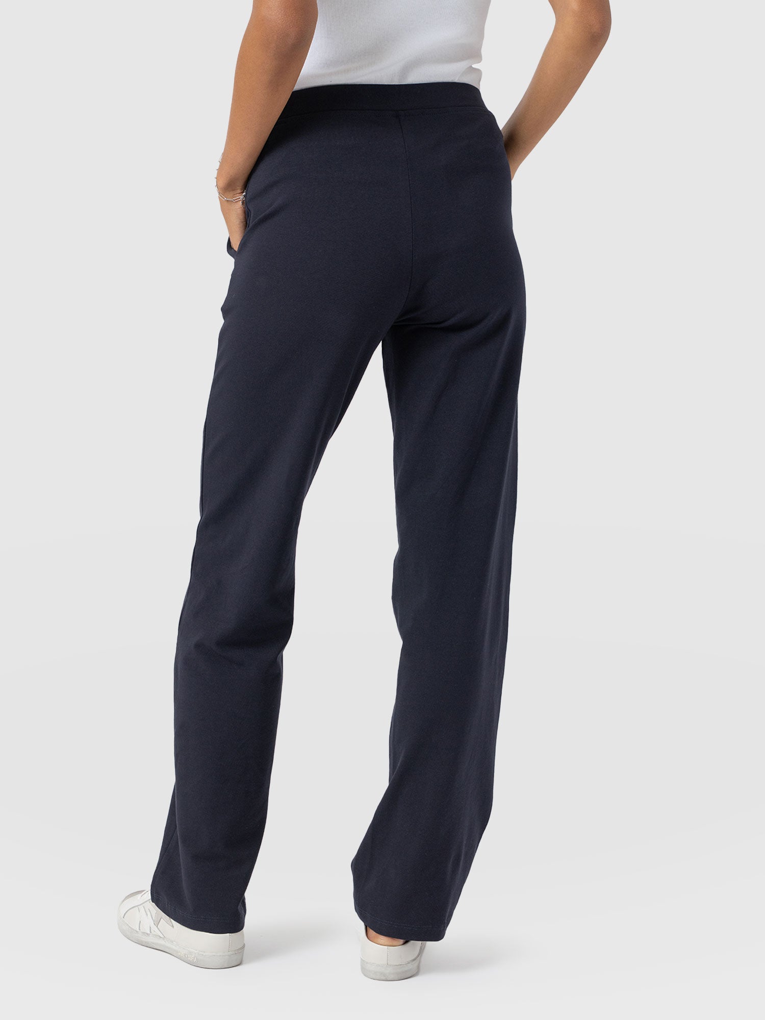 Apartment Pant Navy - Women's Trousers | Saint and Sofia® UK
