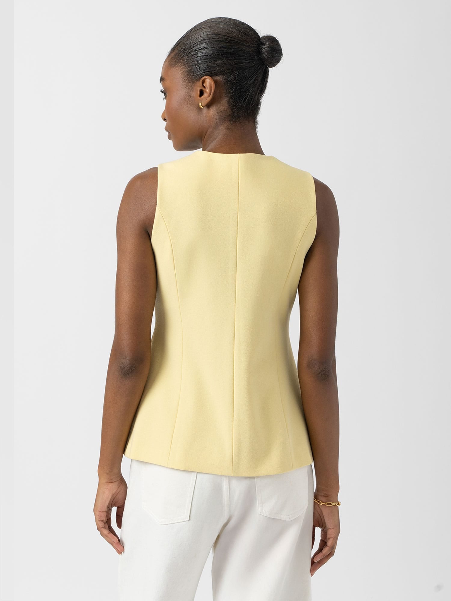 Argent Waistcoat - Butter Yellow