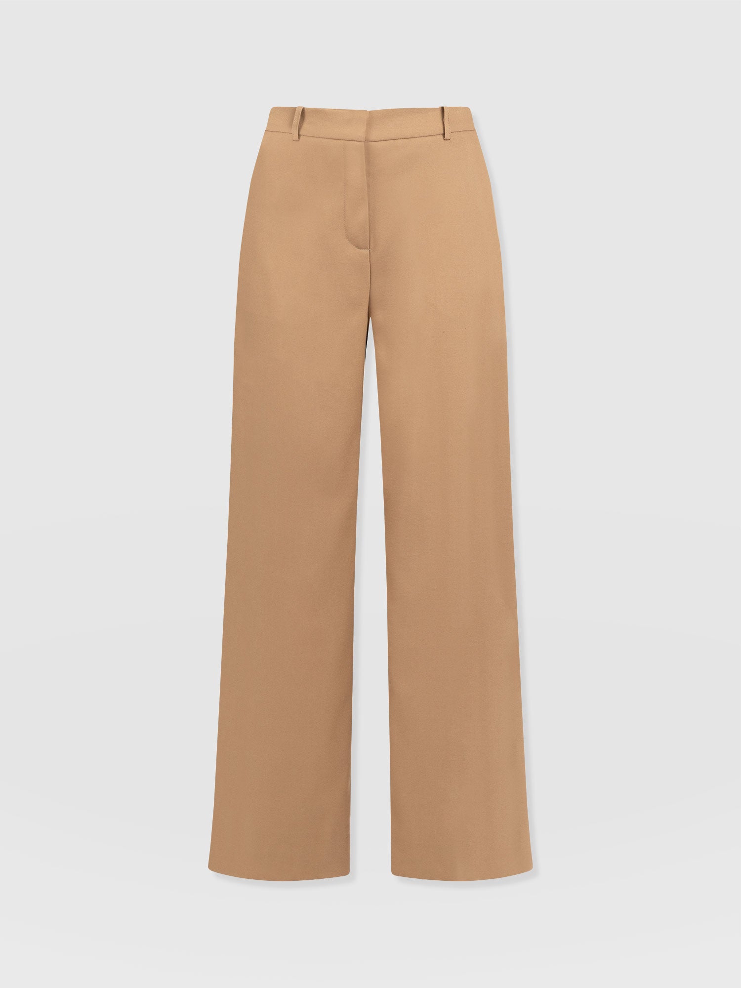 Argent Wide Leg Pant Camel - Women's Trousers | Saint + Sofia® UK