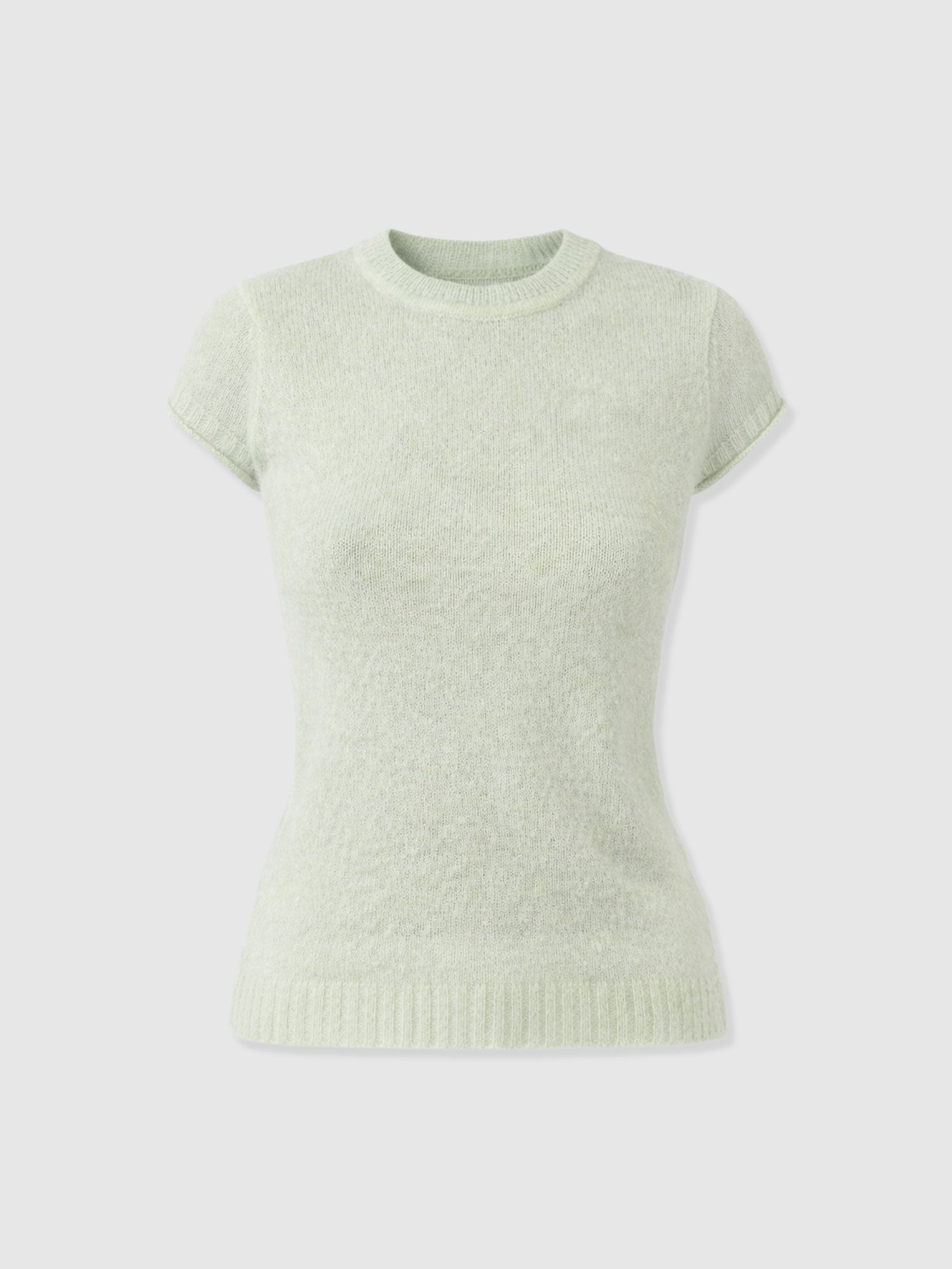 Ariella Baby Tee - Mint - Women's Jumpers | Saint + Sofia® UK