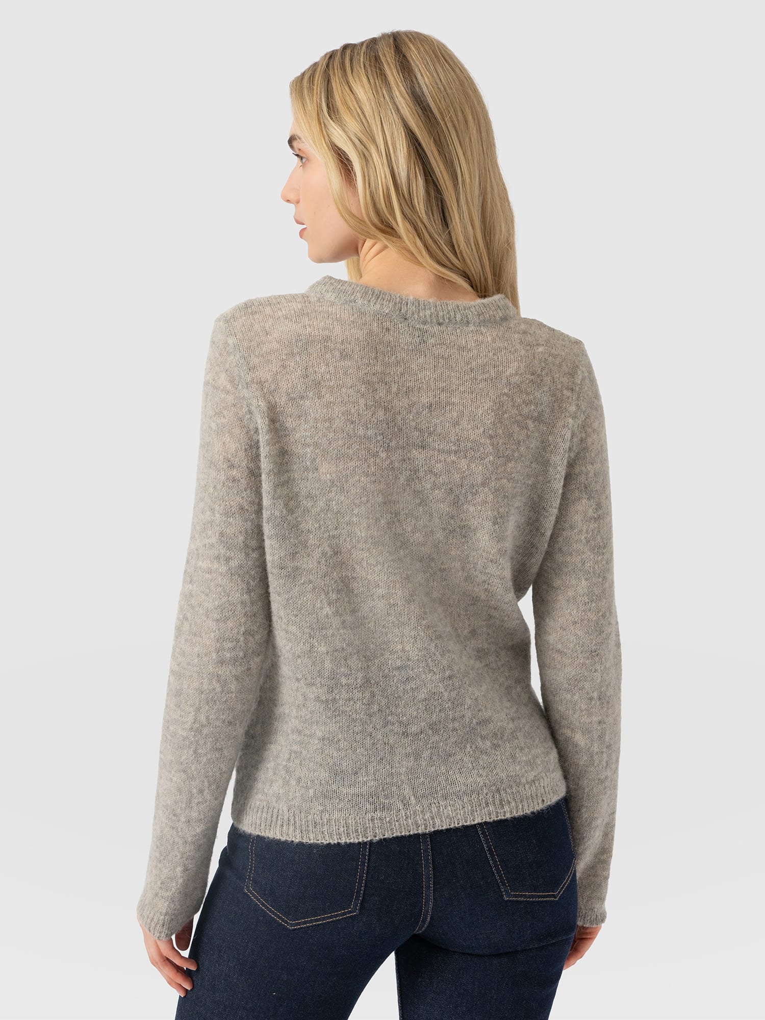 Ariella Cardigan Grey - Women's Cardigans | Saint and Sofia® UK