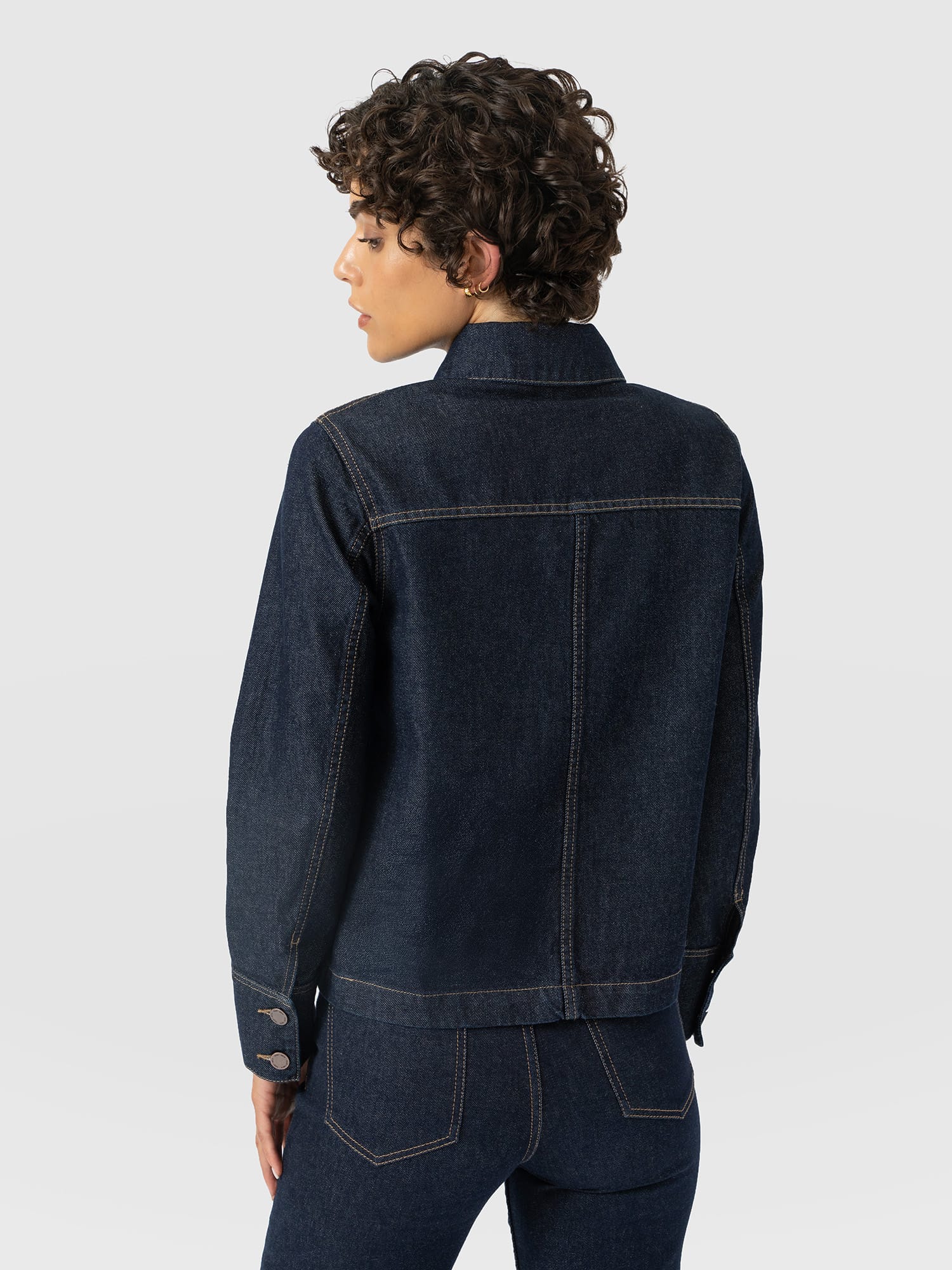 Arnette Denim Shacket - Indigo - Women's Jeans | Saint and Sofia® UK