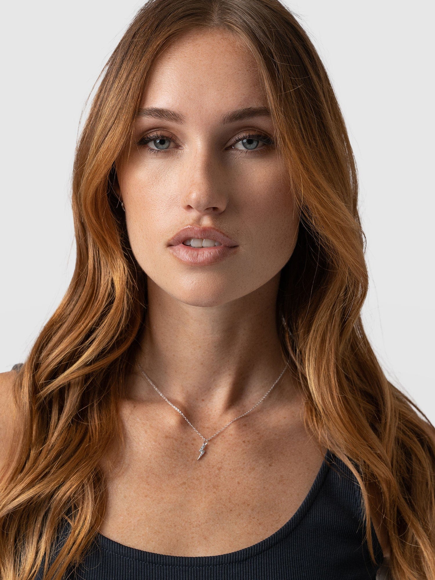 Astral Lightning Charm Necklace Silver - Women's Jewellery | Saint + Sofia® UK