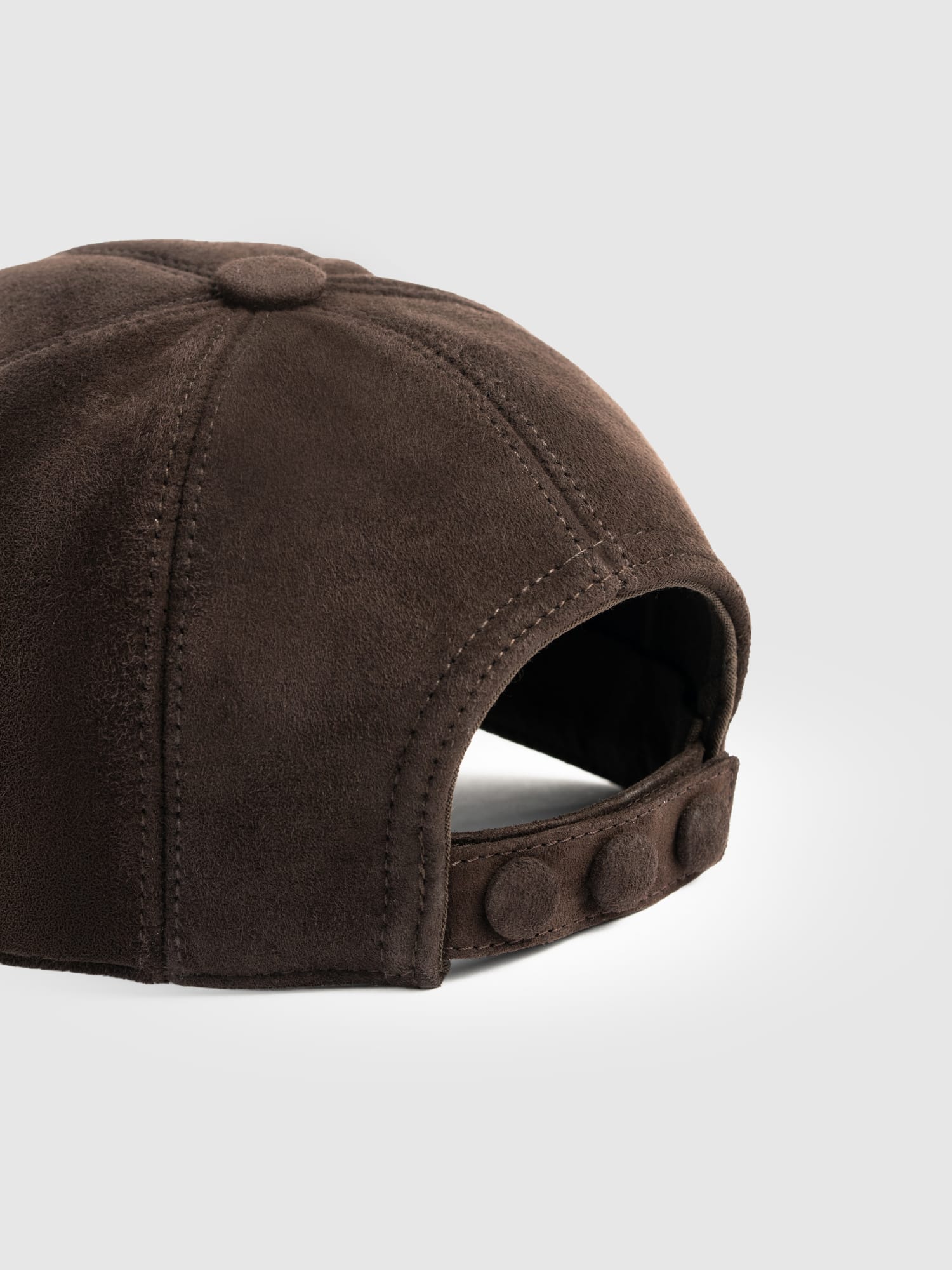 Avalon Baseball Cap - Chocolate Suede - Women's Scarves | Saint and Sofia® UK