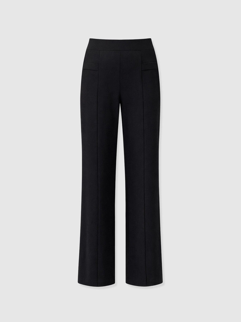 Averie Wide Leg Pant - Black