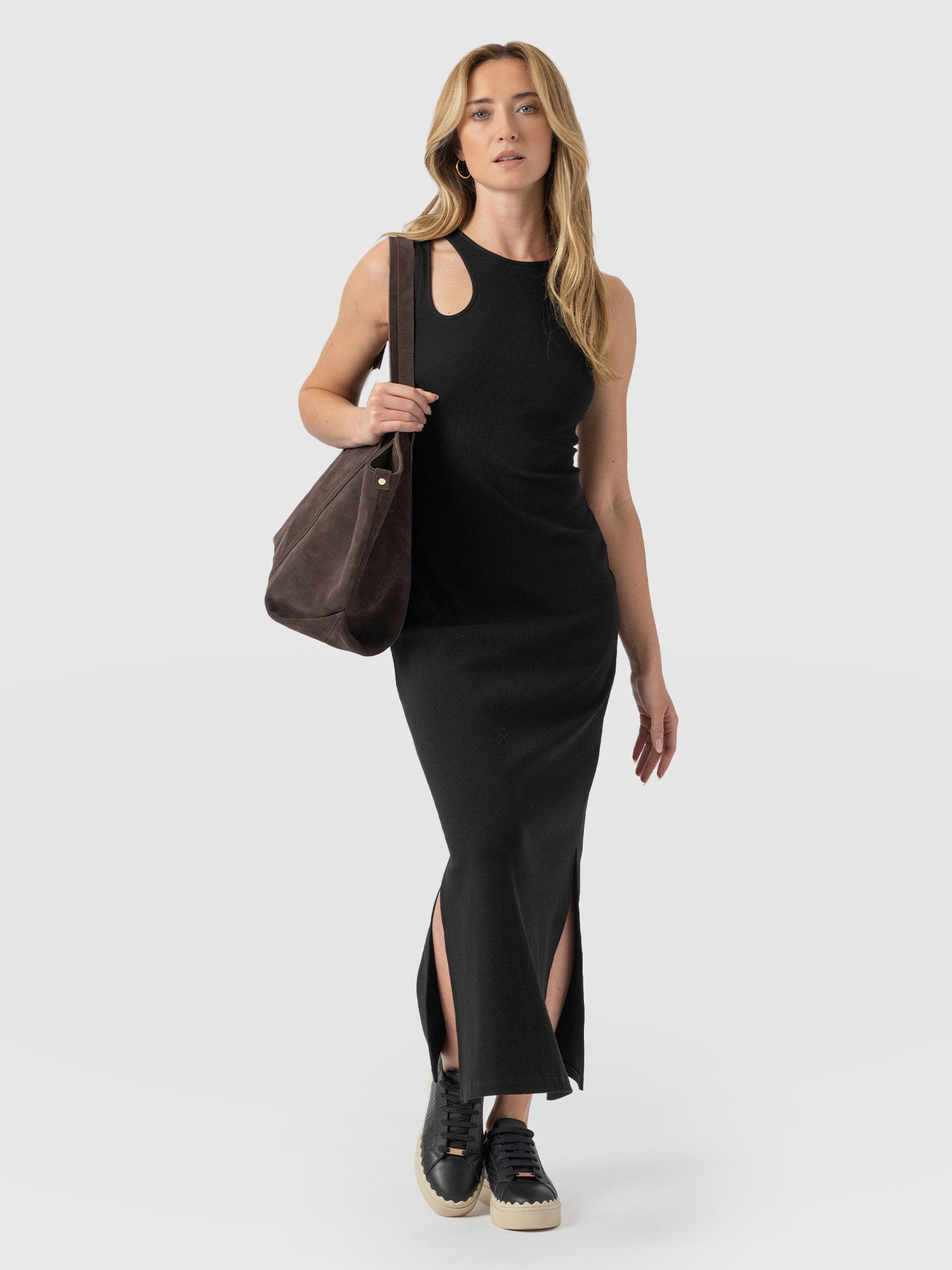Axel Cut Out Dress - Black - Women's Dresss | Saint + Sofia® UK