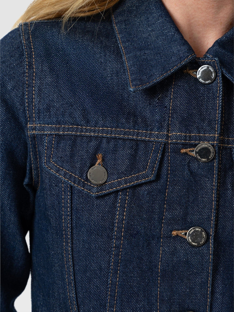 Bowie Denim Jacket - Indigo Blue