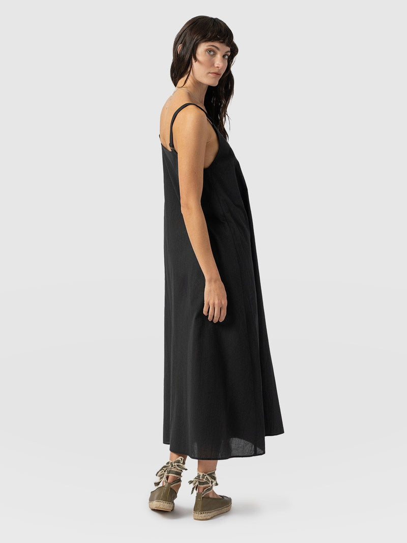 Candice A-Line Dress Black - Women's Dresses | Saint + Sofia® UK