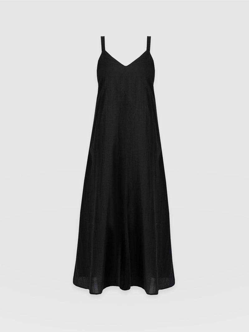 Candice A-Line Dress Black - Women's Dresses | Saint + Sofia® UK
