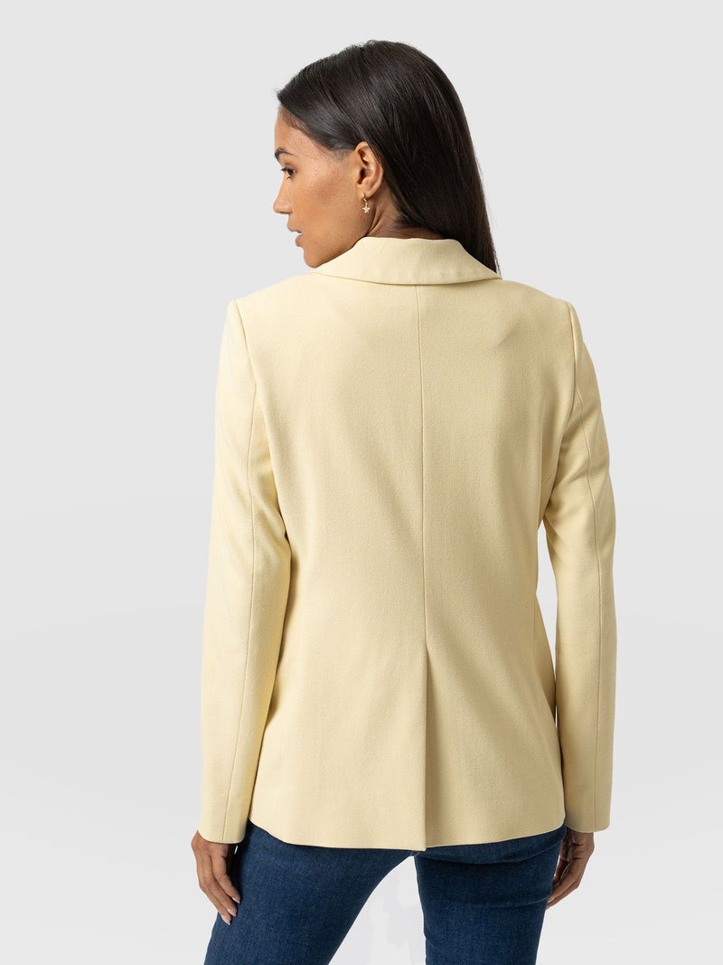 Carmen Blazer Yellow - Women's Blazers | Saint + Sofia® UK
