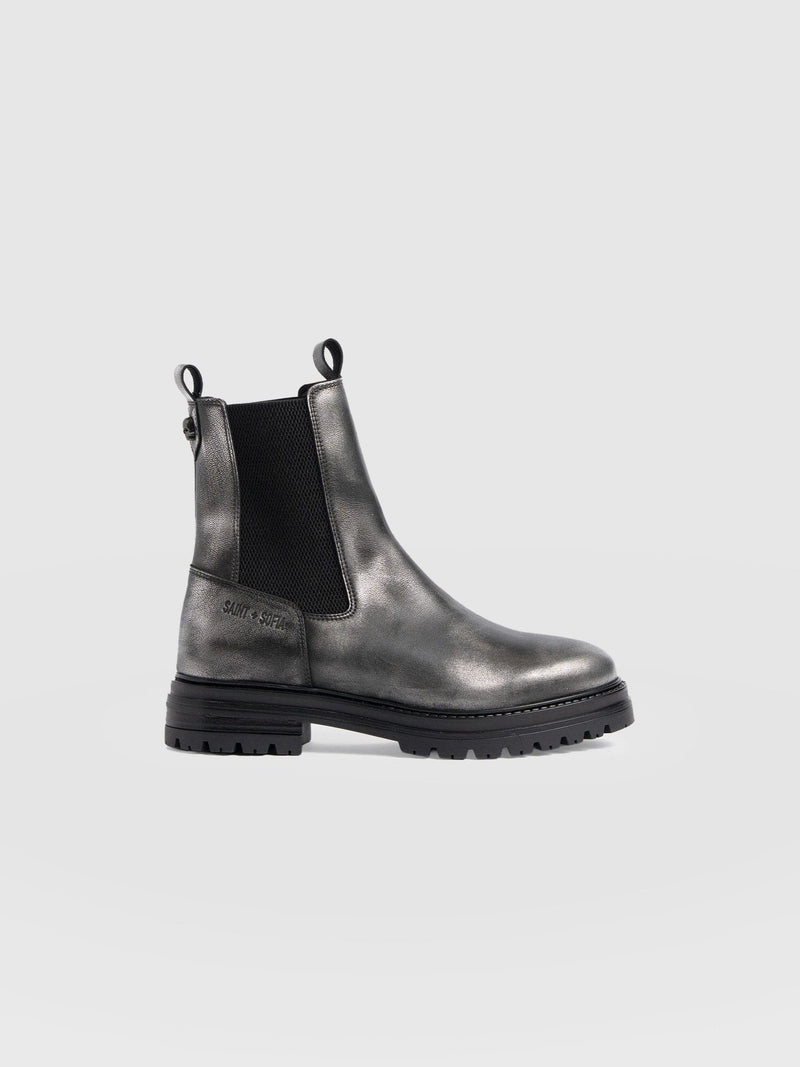 Carnaby Chelsea Boot - Gunmetal