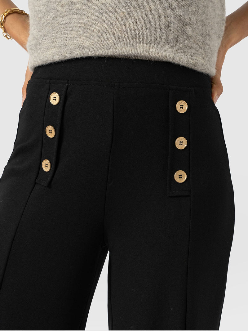 Chelsea Pant - Black Jersey