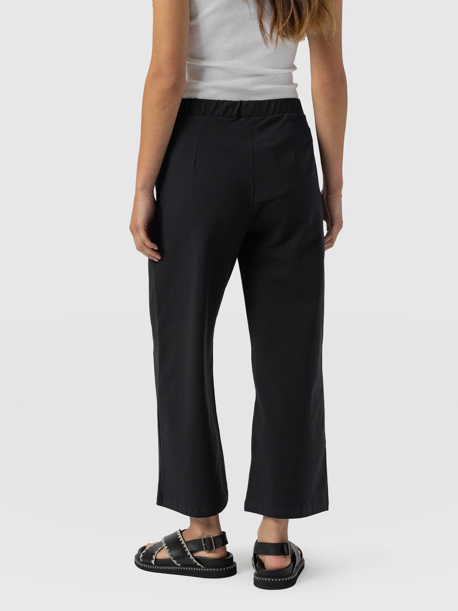 City Culotte Black - Women's Culottes | Saint + Sofia® UK