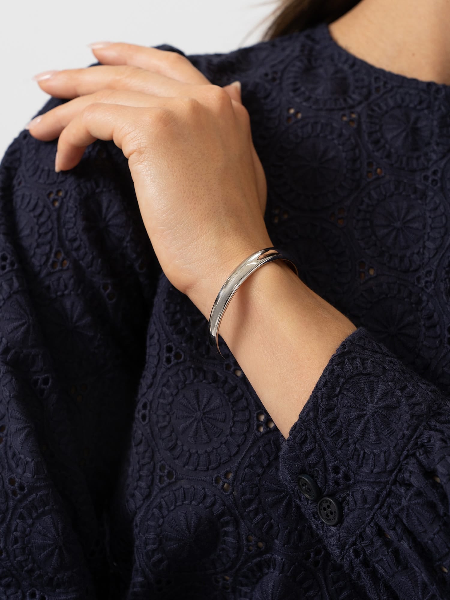 Classic Bangle - Silver