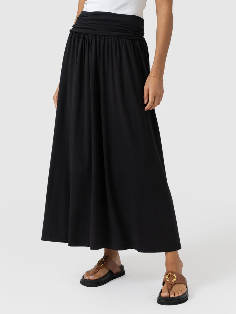Cleo Multiway Skirt - Black - Women's Skirts | Saint + Sofia® UK