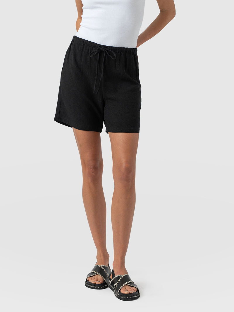 Corinne Short Black - Women's Shorts | Saint + Sofia® UK