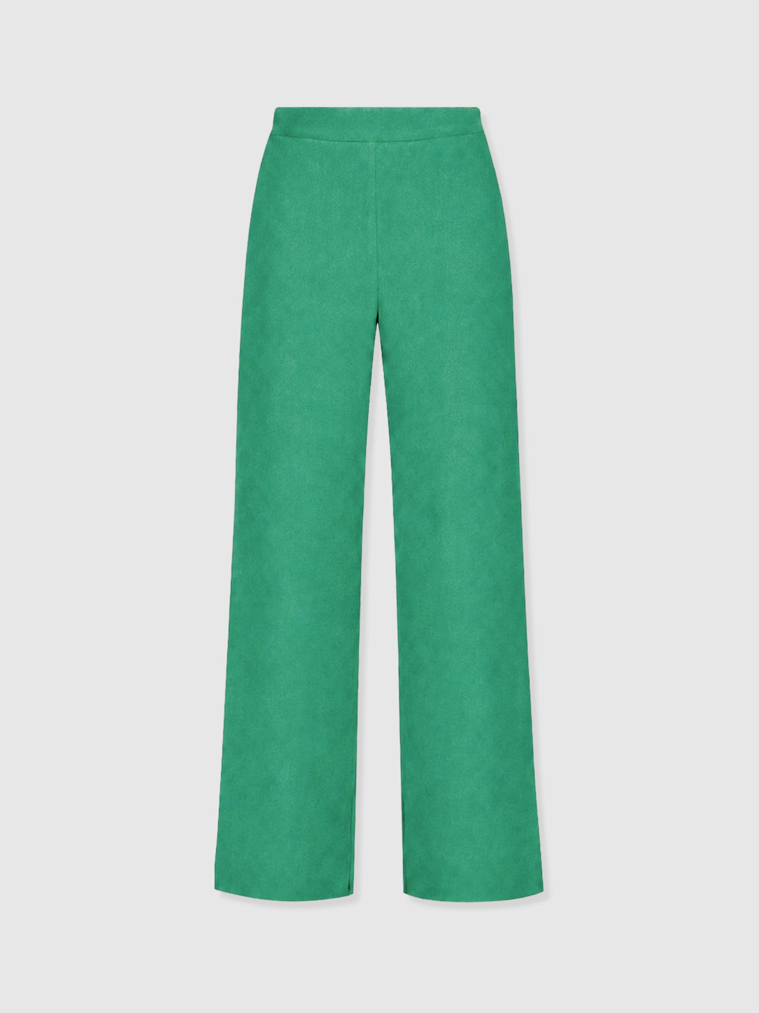 Corinne Wide Leg Linen Pant - Green - Women's Trousers | Saint and Sofia® UK