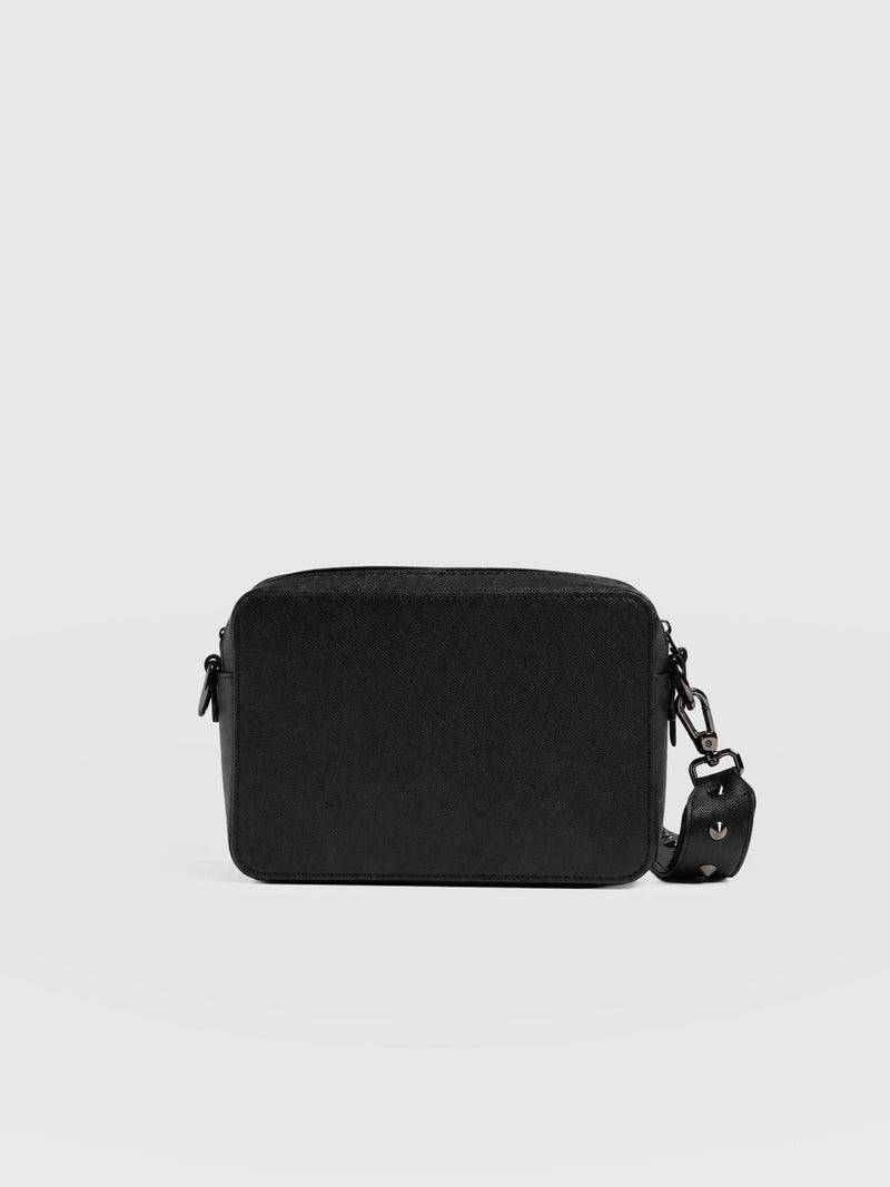 Cross Body Bag - Black Studded