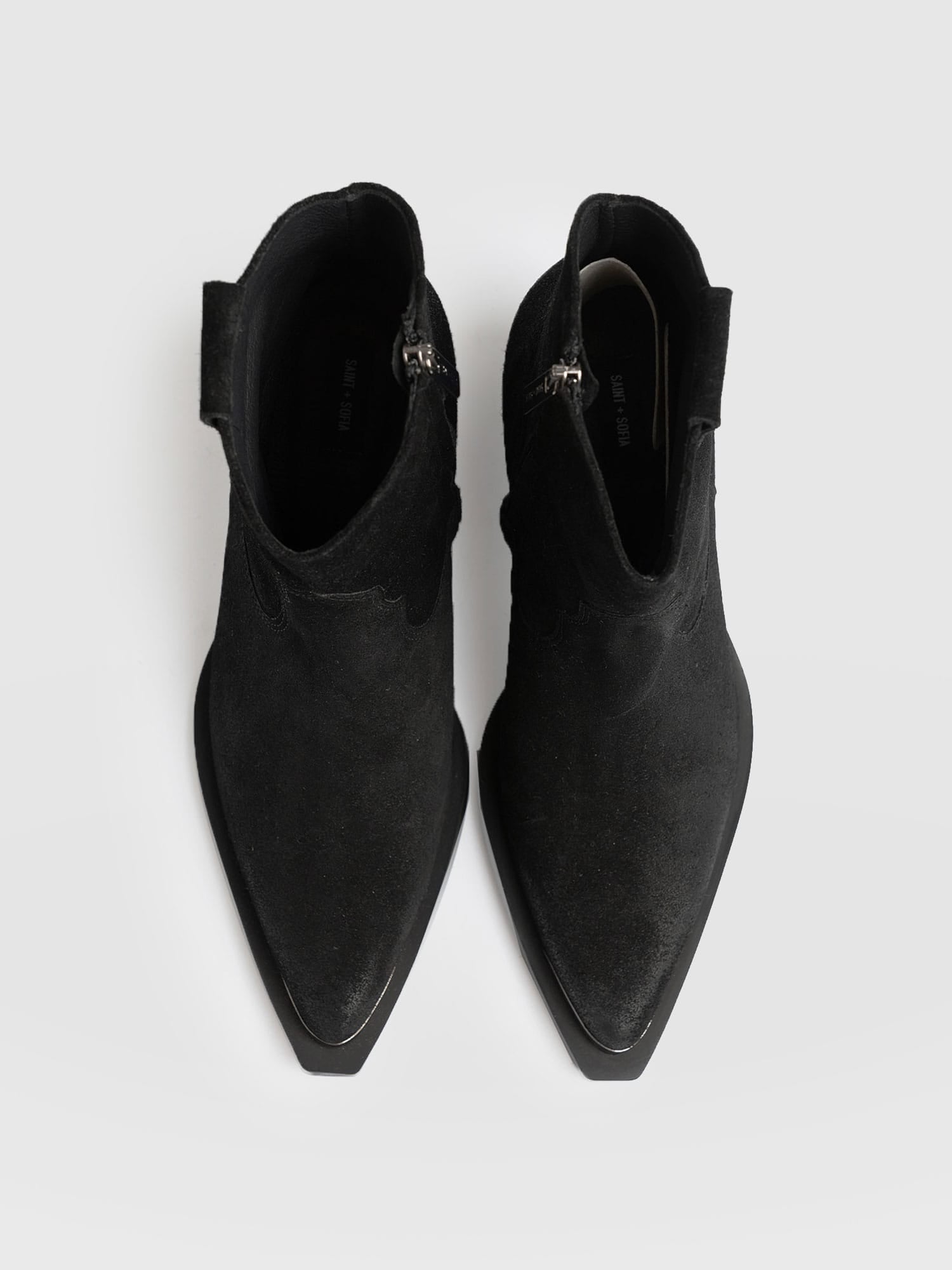 Dallas Metal Boot - Black