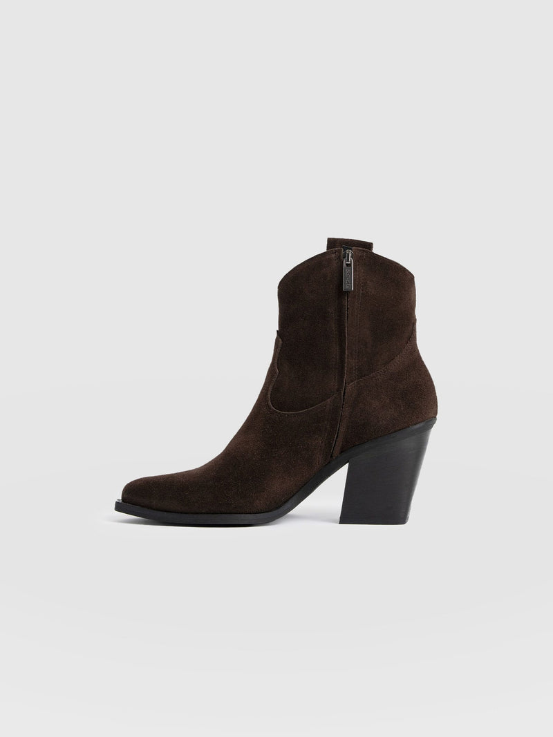 Dallas Mid Boot - Chocolate