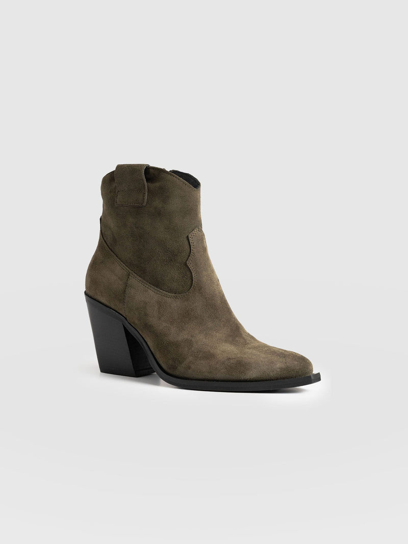 Dallas Mid Boot - Khaki