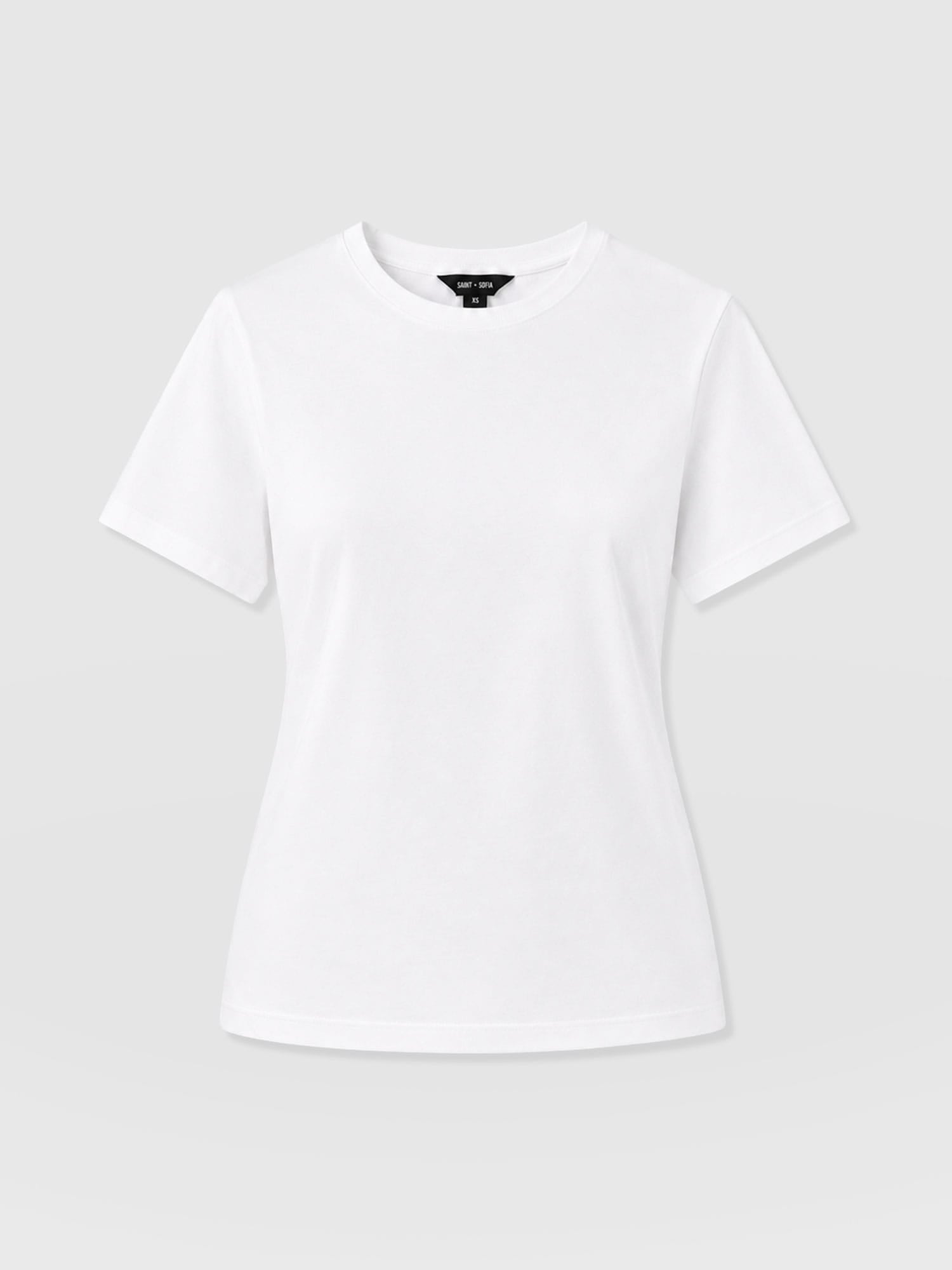 Easy Tee White - Women's T-Shirts | Saint and Sofia® UK