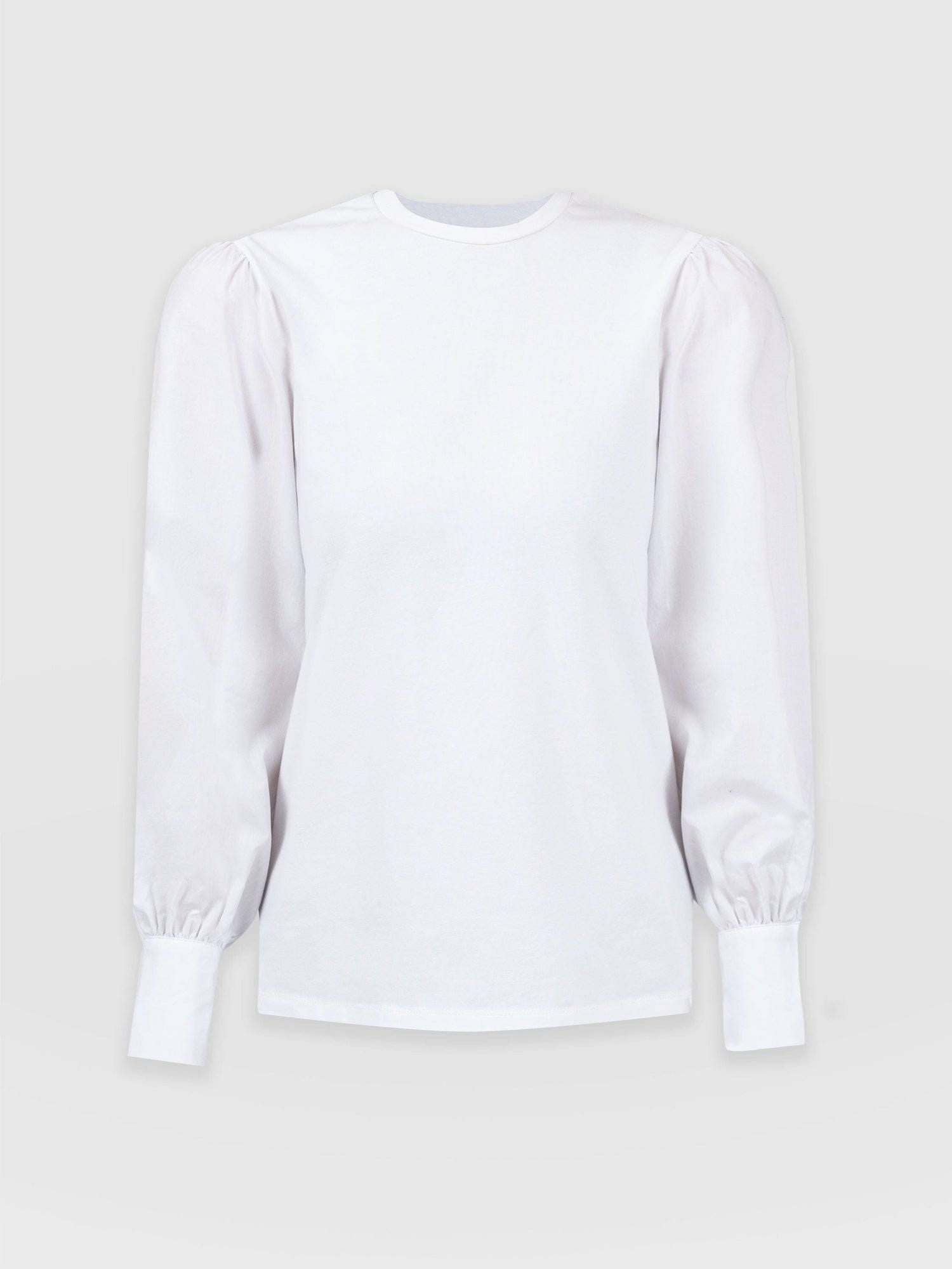 Eva Mockable Top White - Women's Tops | Saint and Sofia® UK