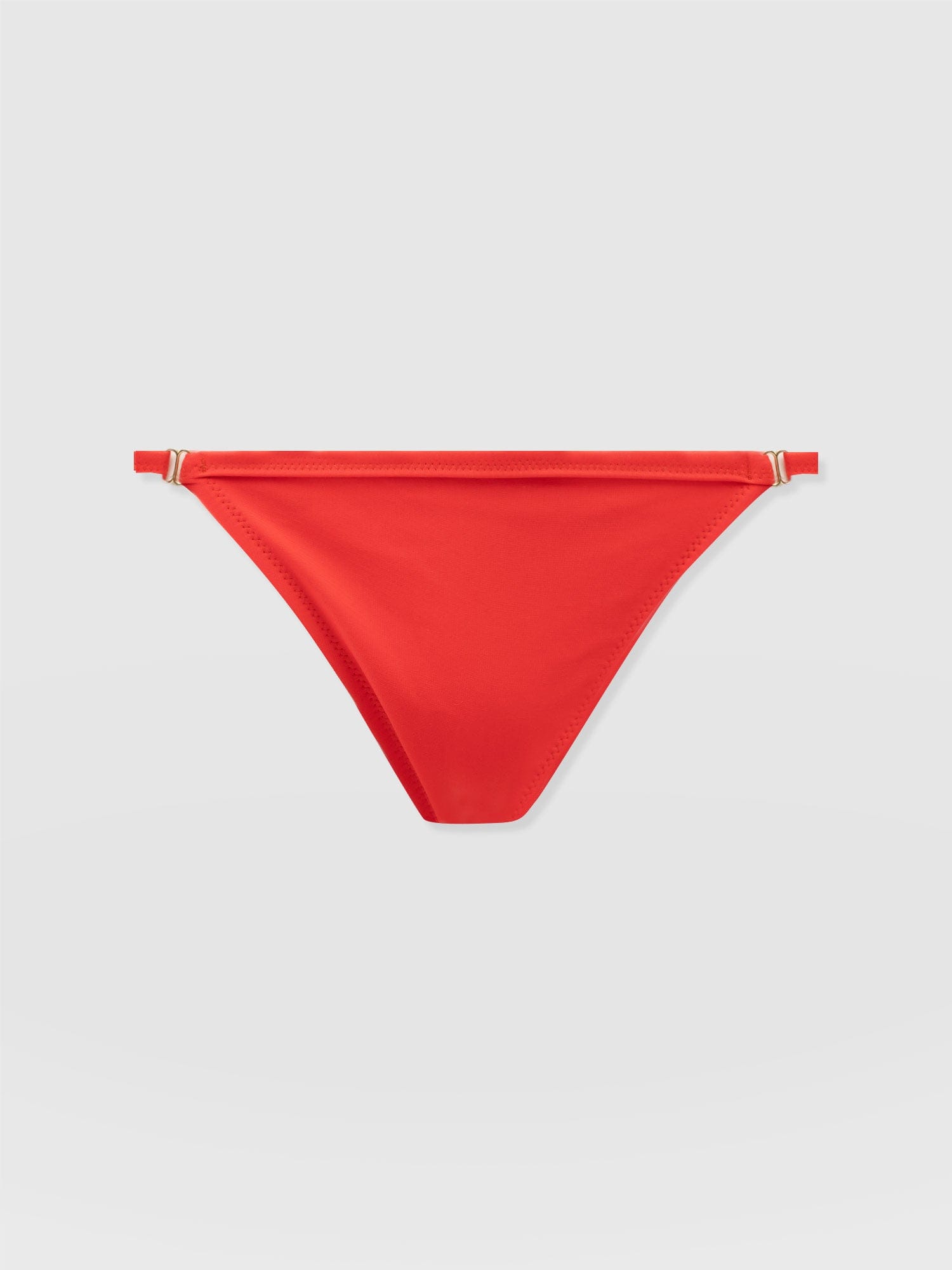 Faye Adjustable Bikini Bottom - Red - Women's Swimwear | Saint + Sofia® UK