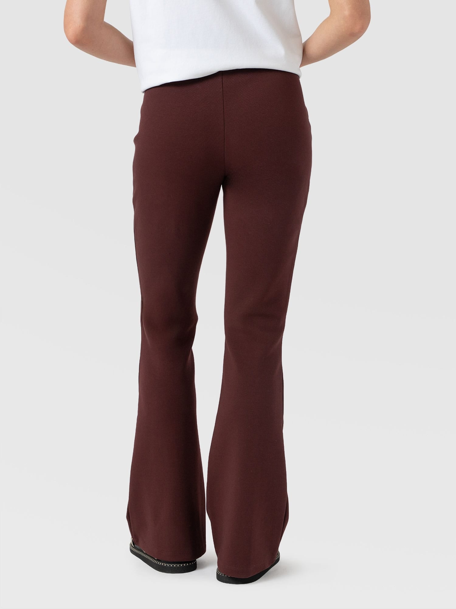 Fearne Fare Legging Maroon - Women's Leggings | Saint and Sofia® UK