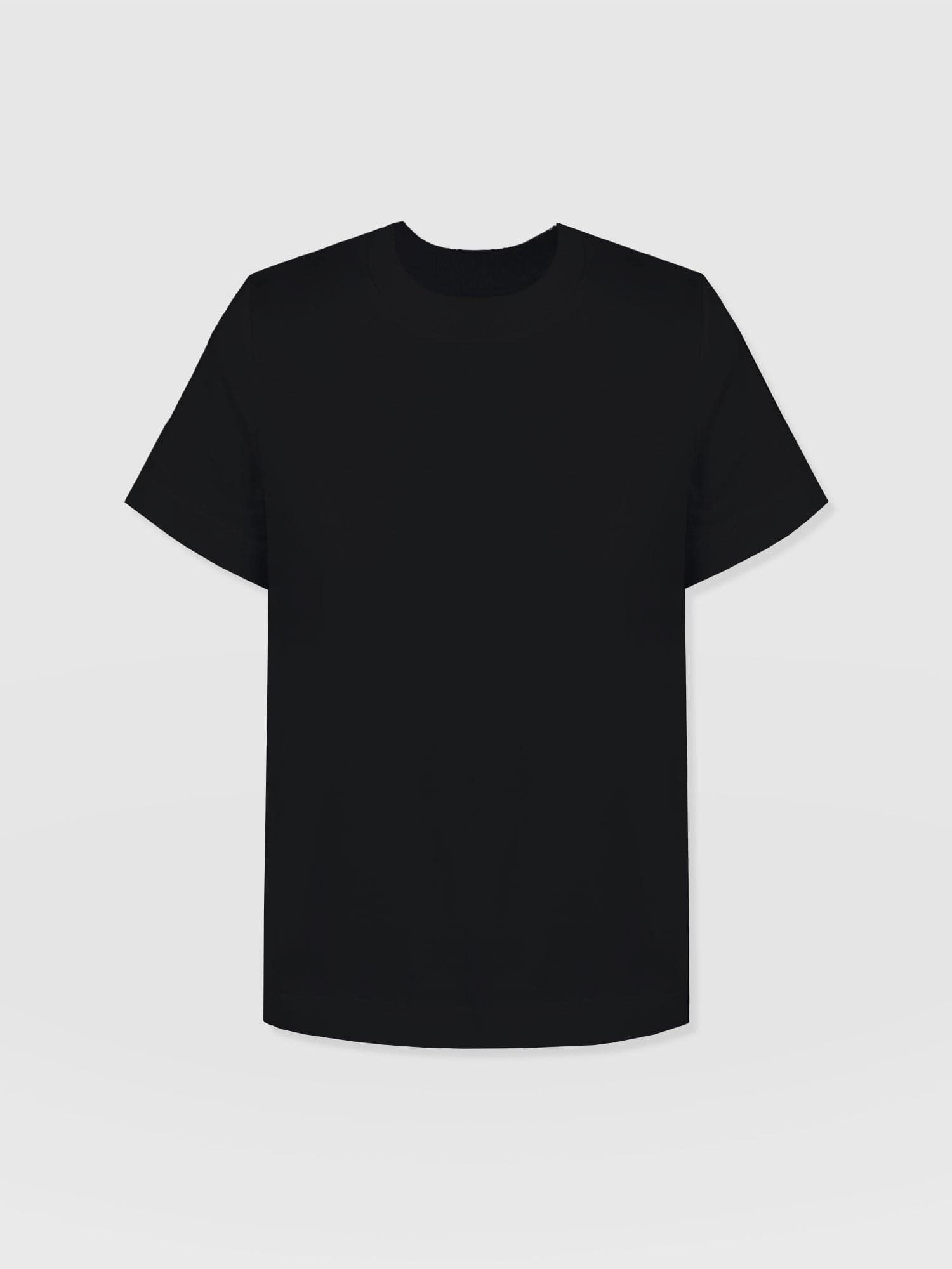 Finsbury Crew Neck Tee - Black - Women's T-shirts | Saint + Sofia® UK