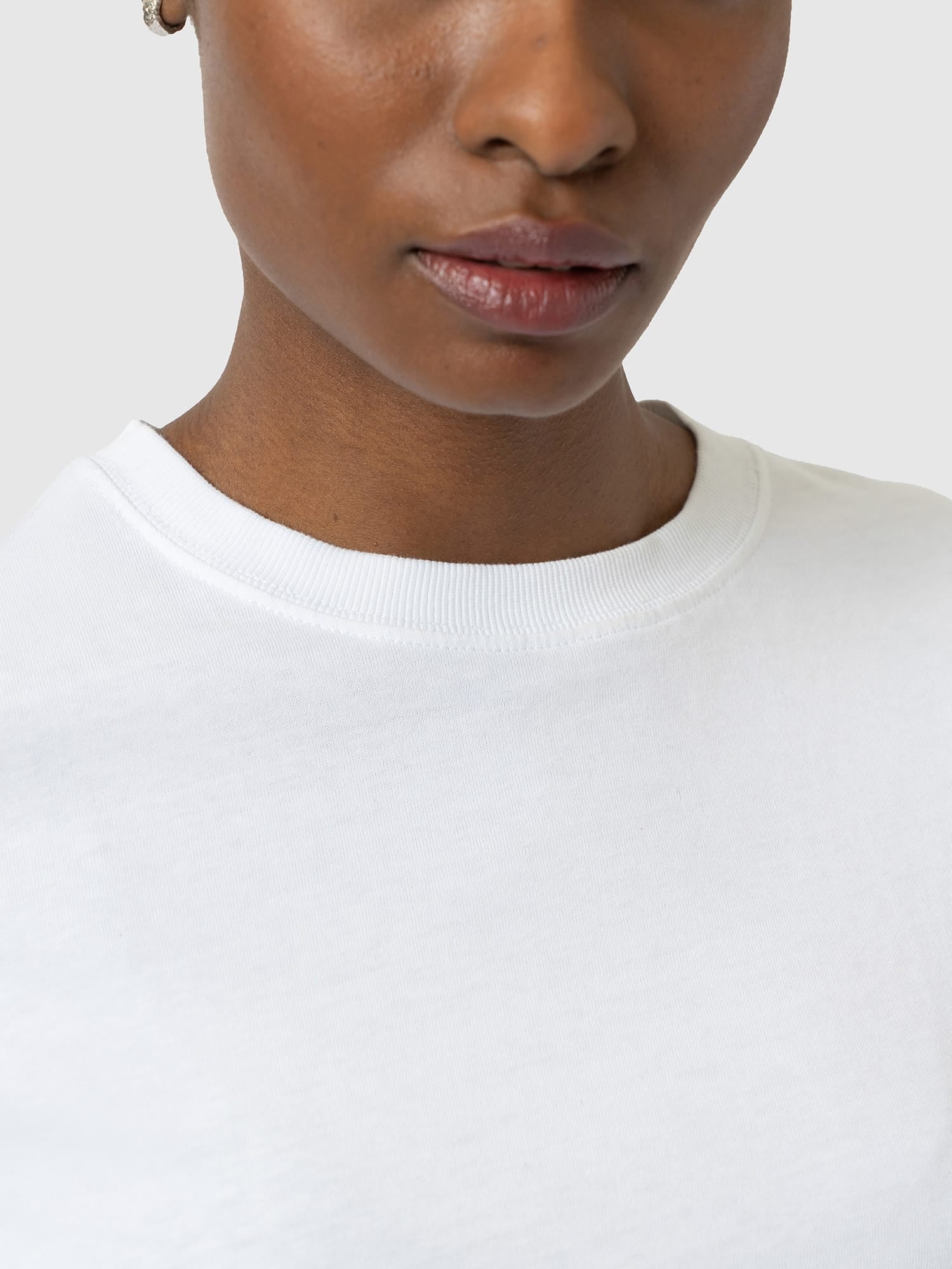 Finsbury Crew Neck Tee - White
