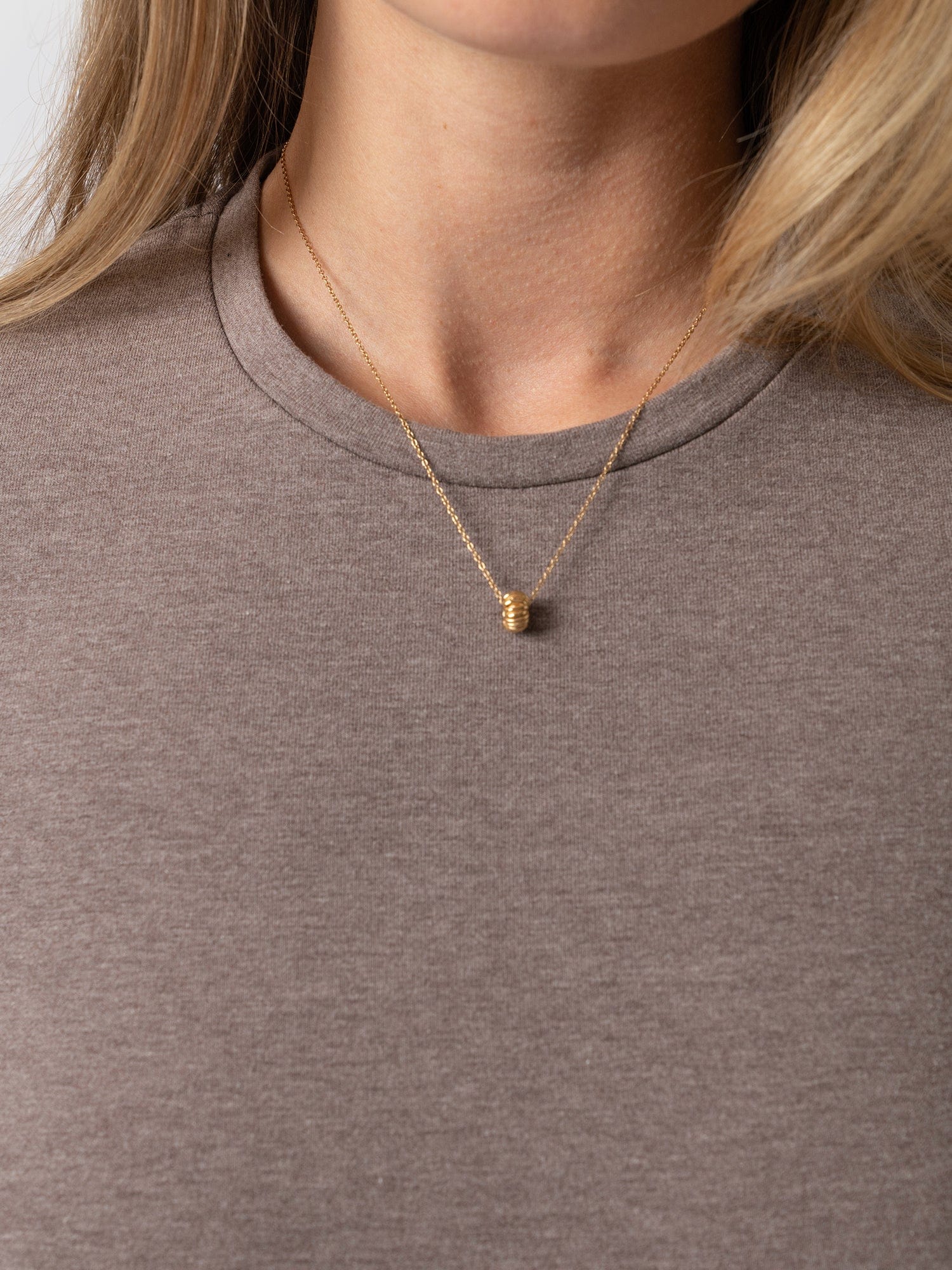 Glen Crew Neck Tee Coco - Women's T-Shirts | Saint + Sofia® UK