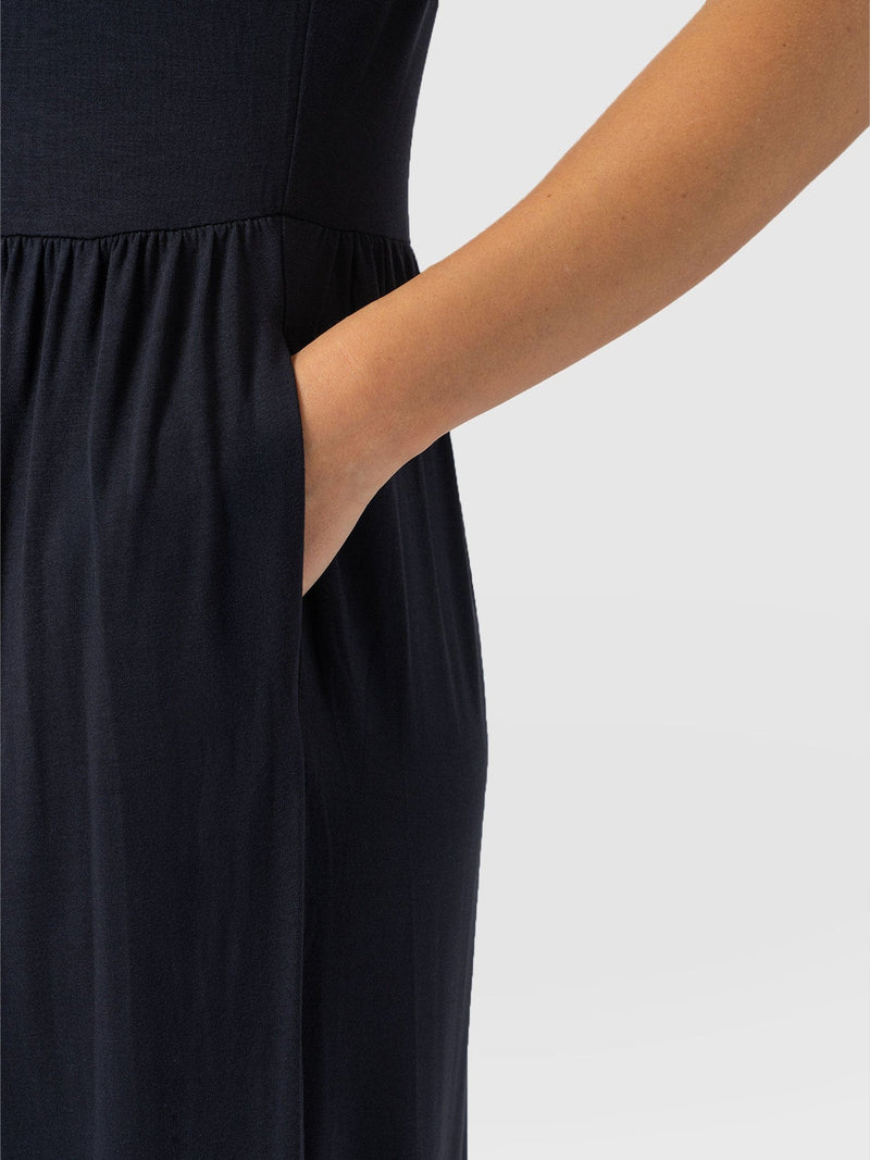 Greenwich Dress Navy - Women's Dresses | Saint + Sofia® UK