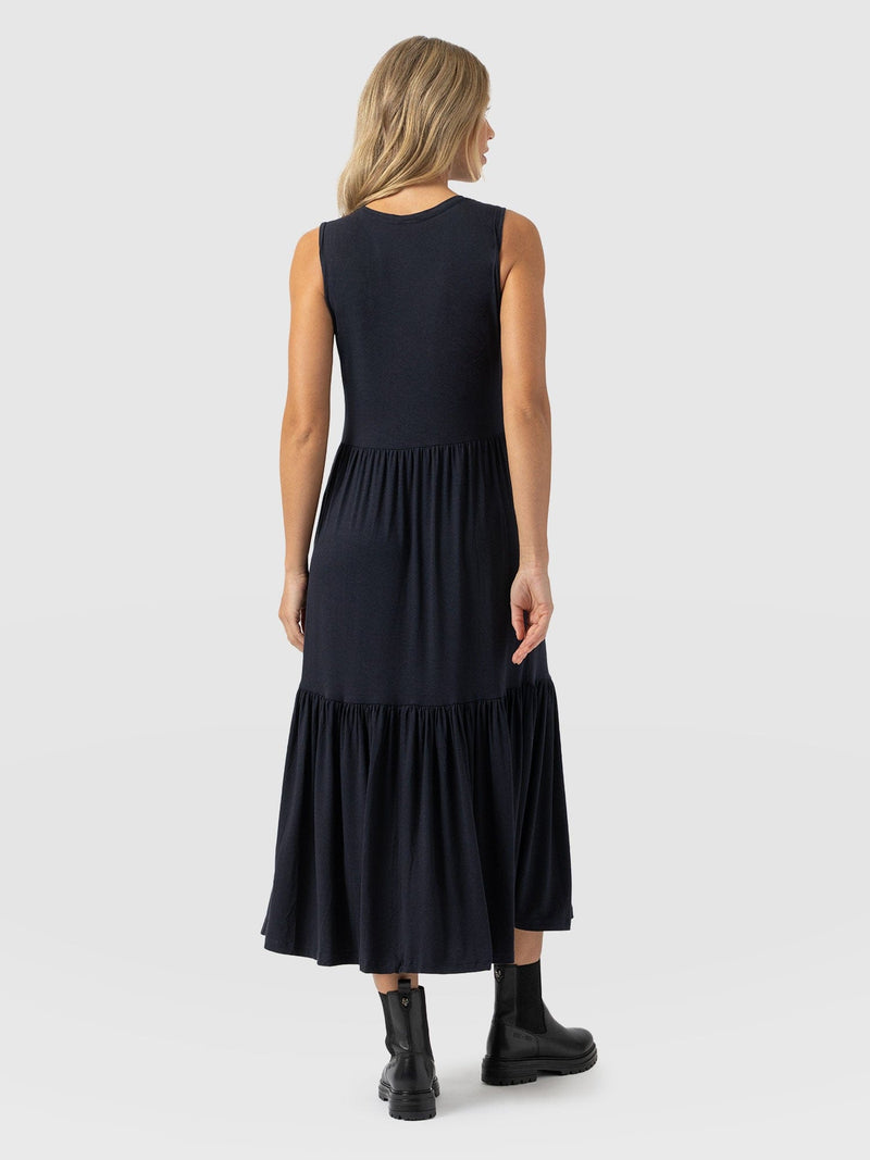Greenwich Dress Navy - Women's Dresses | Saint + Sofia® UK