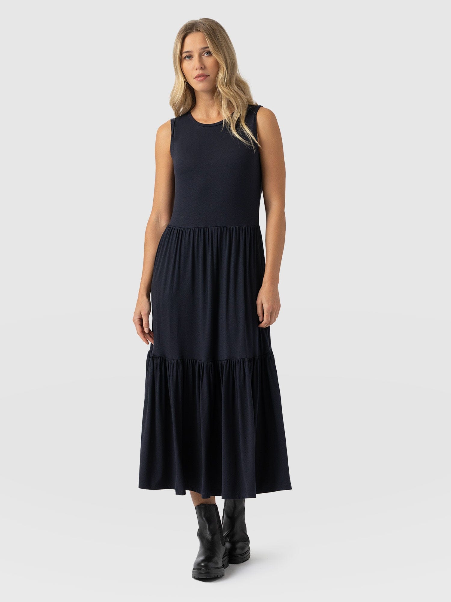 Greenwich Dress Navy - Women's Dresses | Saint + Sofia® UK