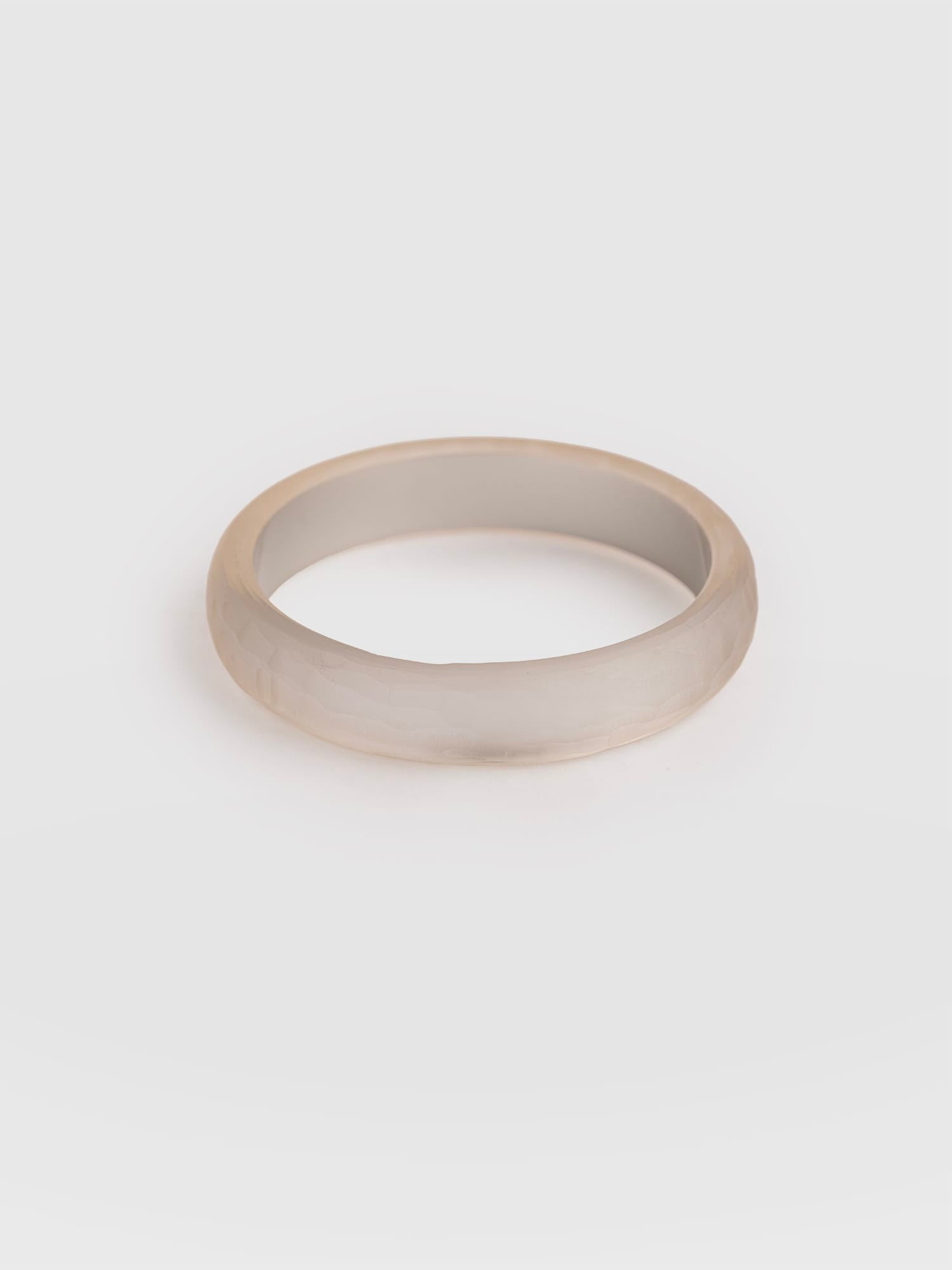 Hammered Bangle - Champagne