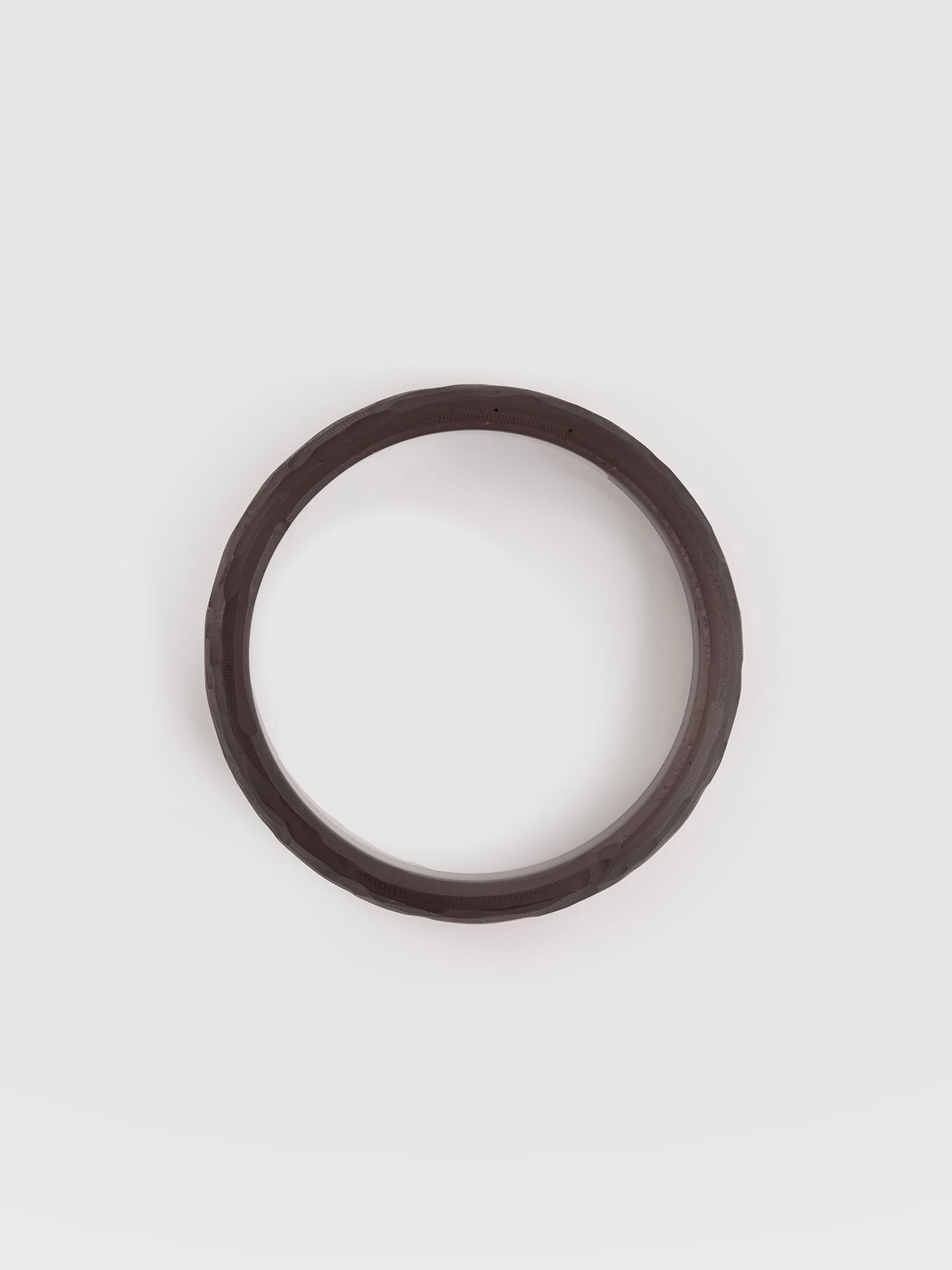 Hammered Bangle - Grey - Women's Jewellerys | Saint and Sofia® UK