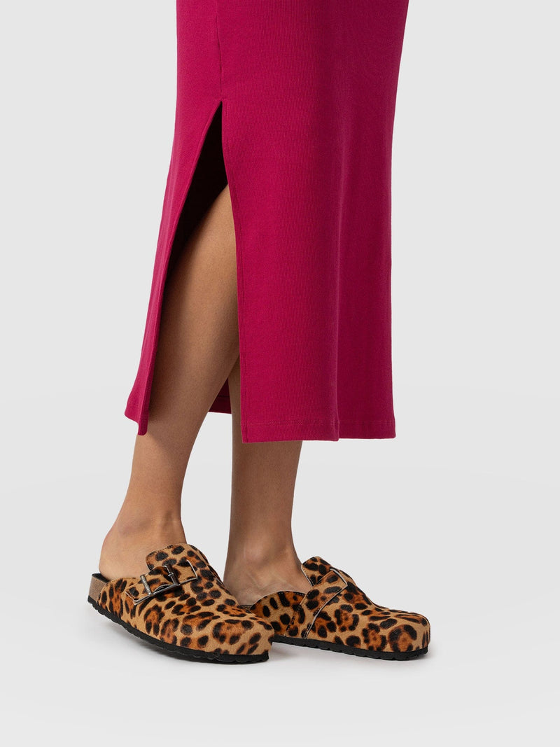 Jude Clogs Leopard - Women's Shoes | Saint + Sofia® UK