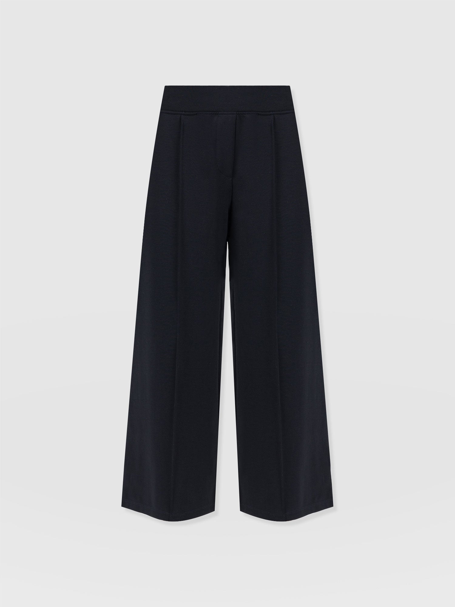 Keller Keller Crop Pant Navy - Women's Culottes | Saint + Sofia® UK