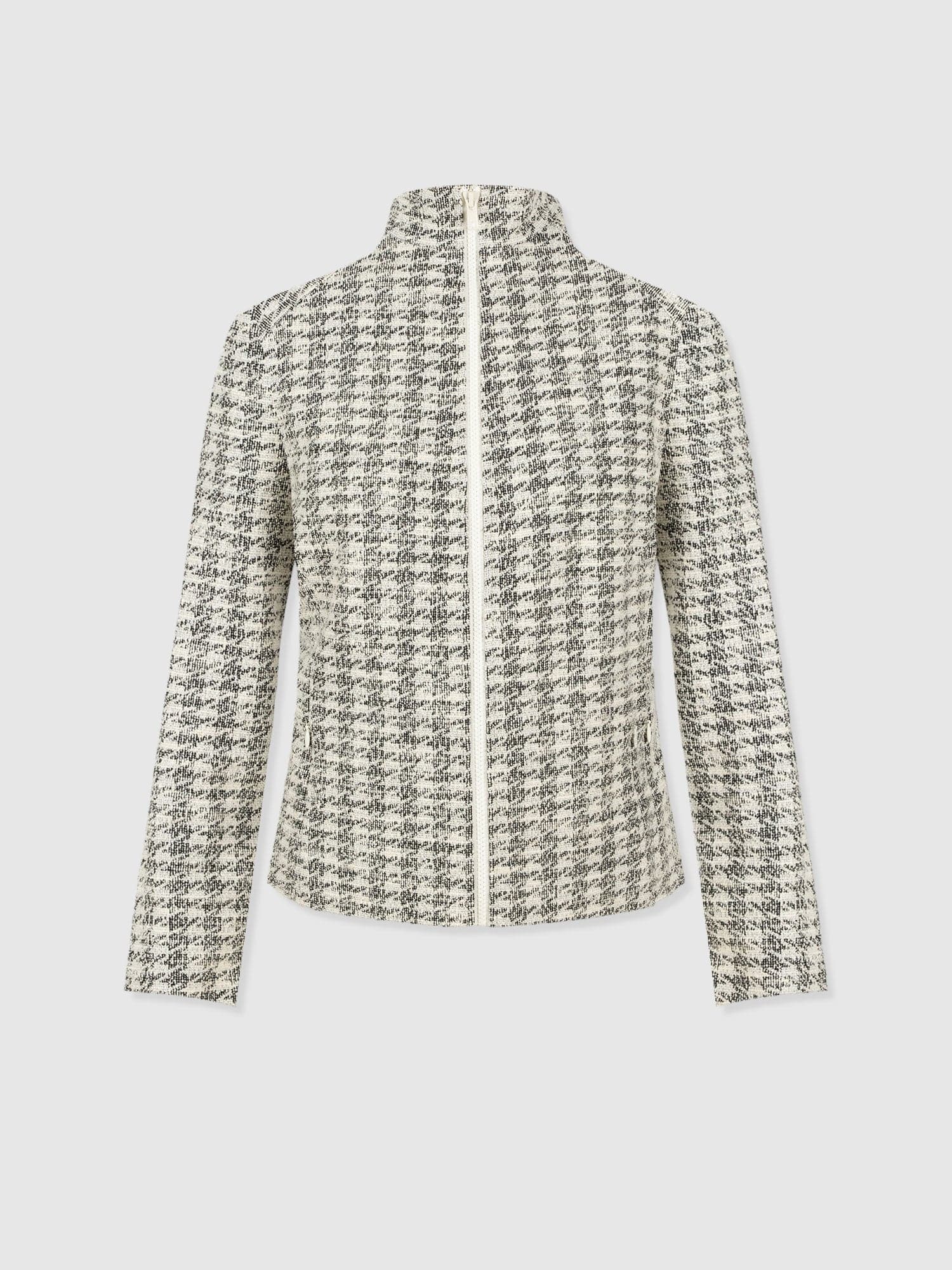 Keller Jacket - Cream Boucle - Women's Jackets | Saint + Sofia® UK