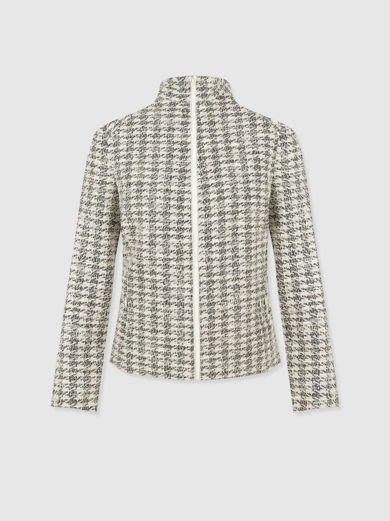 Keller Jacket - Cream Boucle - Women's Jackets | Saint + Sofia® UK